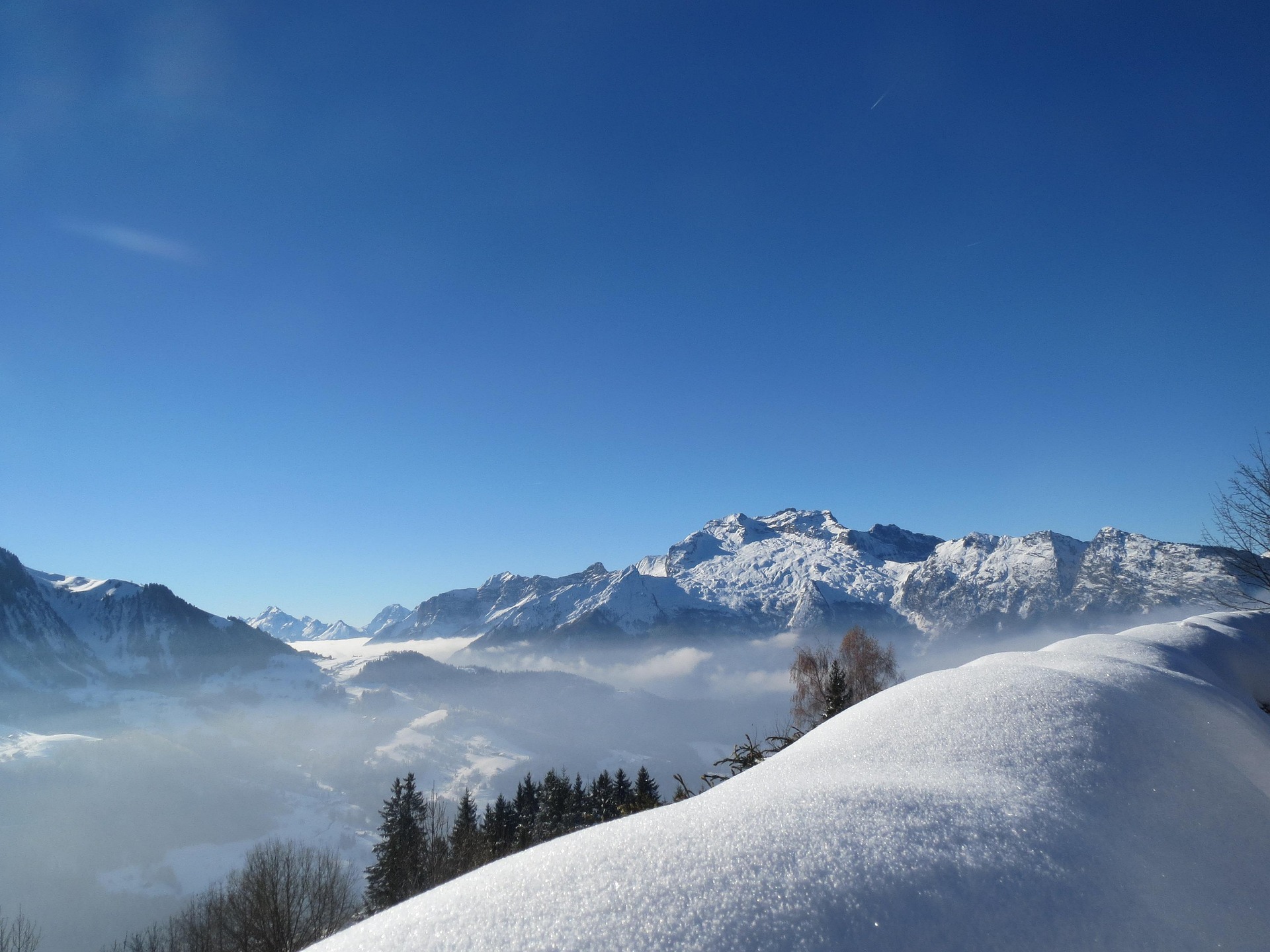 Le village de La Clusaz